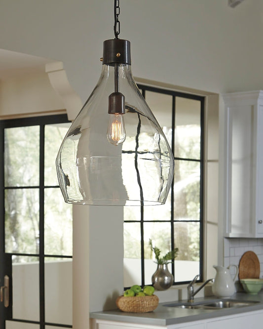 Ashley Express - Avalbane Glass Pendant Light (1/CN)