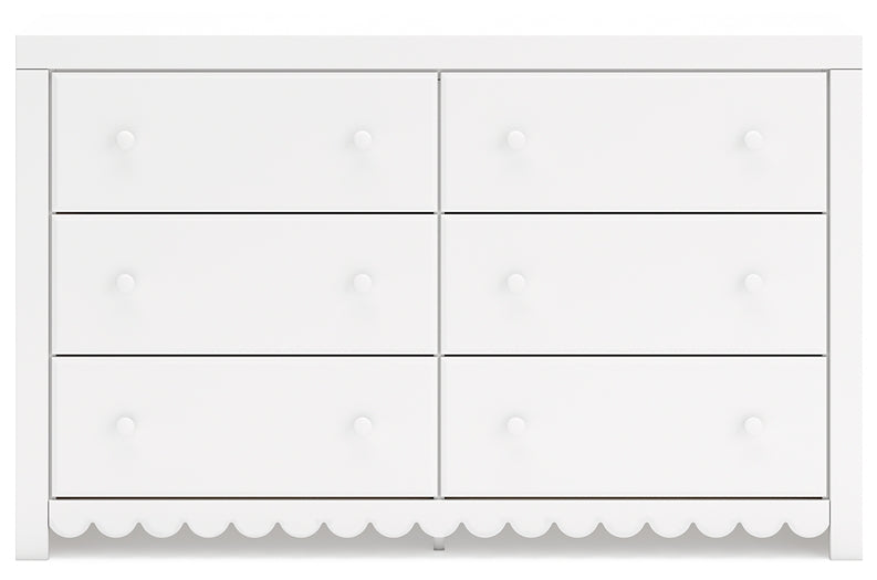 Mollviney Twin Panel Storage Bed with Dresser