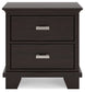 Covetown Twin Panel Bed with Dresser and 2 Nightstands