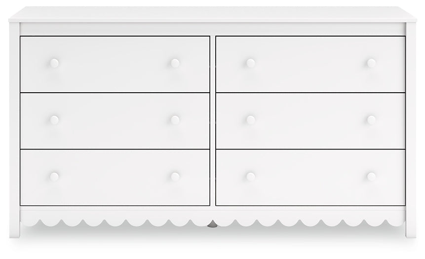 Ashley Express - Hallityn Twin Panel Headboard with Dresser and Nightstand
