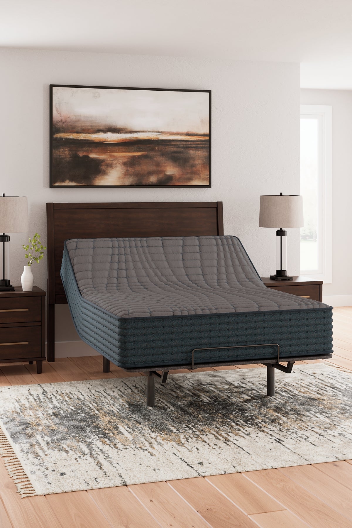 Gray 1200 Hybrid King Mattress