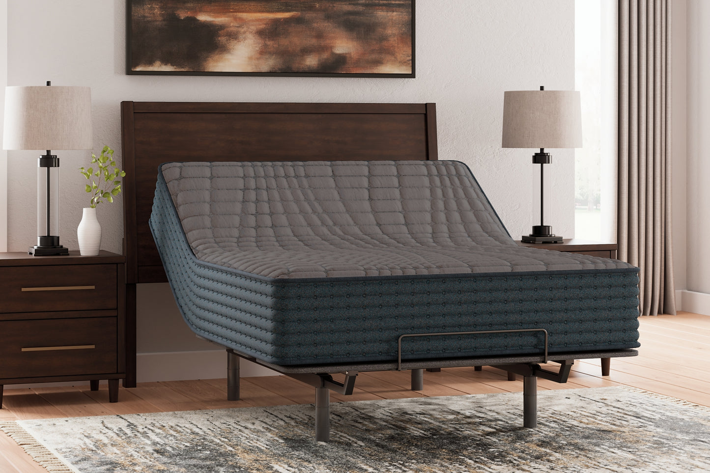 Gray 1200 Hybrid King Mattress