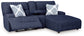 Acklen Place 3-Piece Power Reclining Sectional Sofa with Chaise