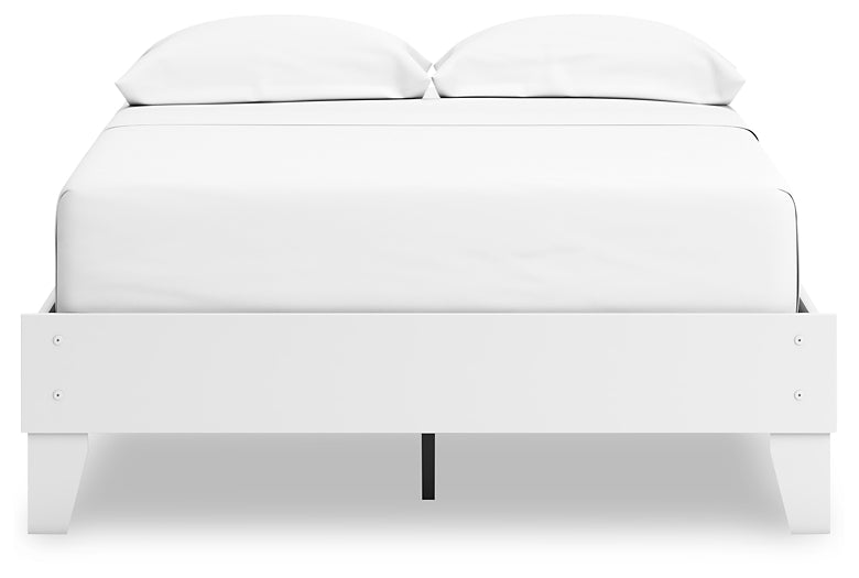 Ashley Express - Hallityn Full Platform Bed with Dresser and 2 Nightstands