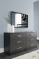 Ashley Express - Finch Queen Platform Bed with Dresser, Chest and 2 Nightstands