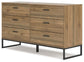 Ashley Express - Deanlow Twin Panel Headboard with Dresser, Chest and Nightstand