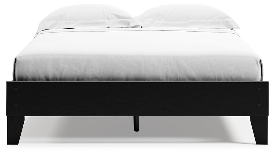 Ashley Express - Finch Queen Platform Bed with Dresser and 2 Nightstands