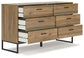 Ashley Express - Deanlow Full Platform Panel Bed with Dresser and Chest