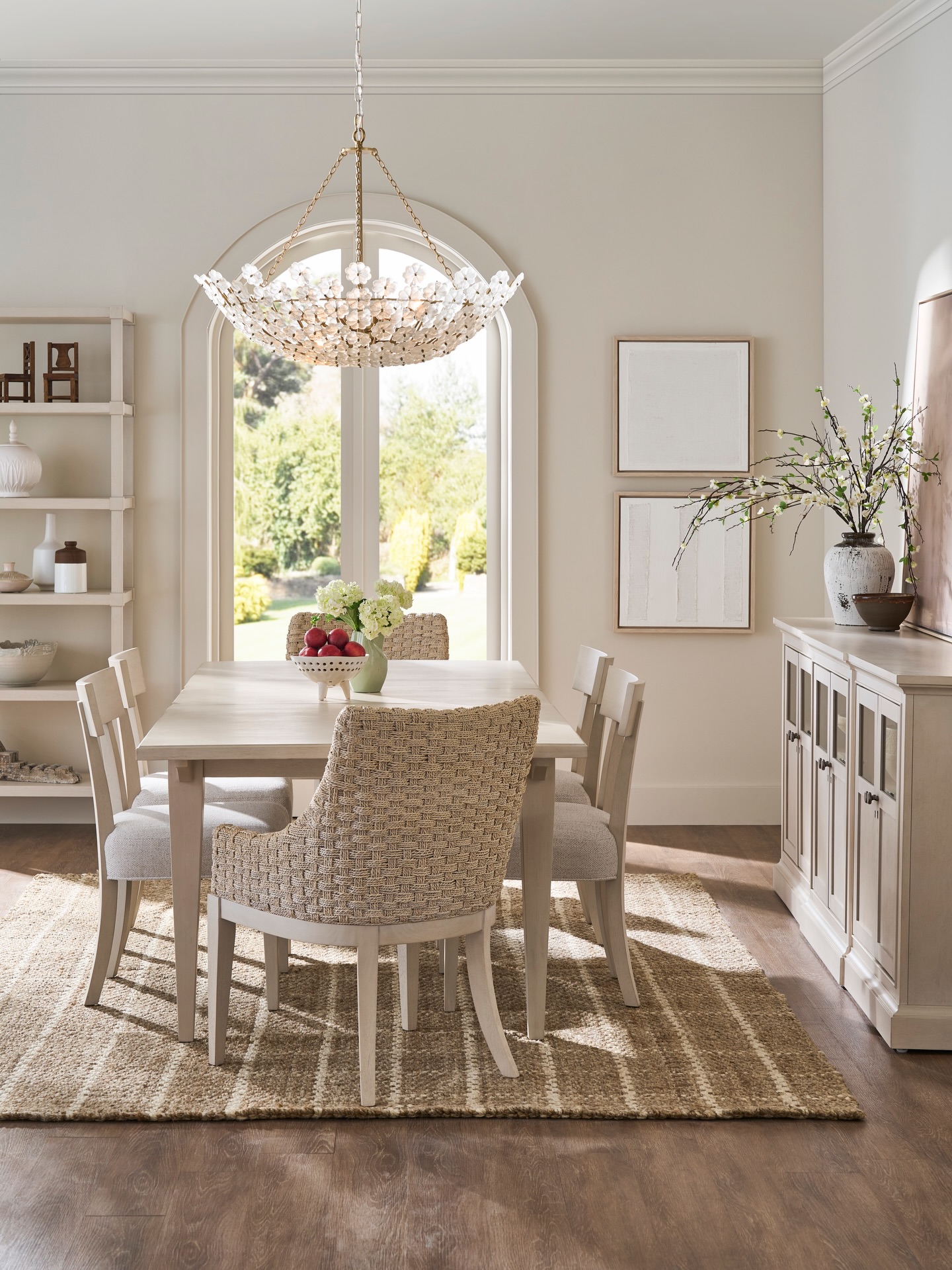 Zimmerman Furniture — curated dining room
